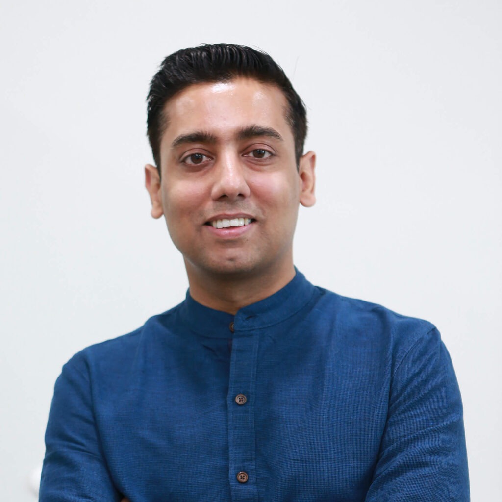 Pankaj Agarwal smiling