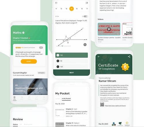 Class Saathi is a mobile-based, AI-powered learning platform.