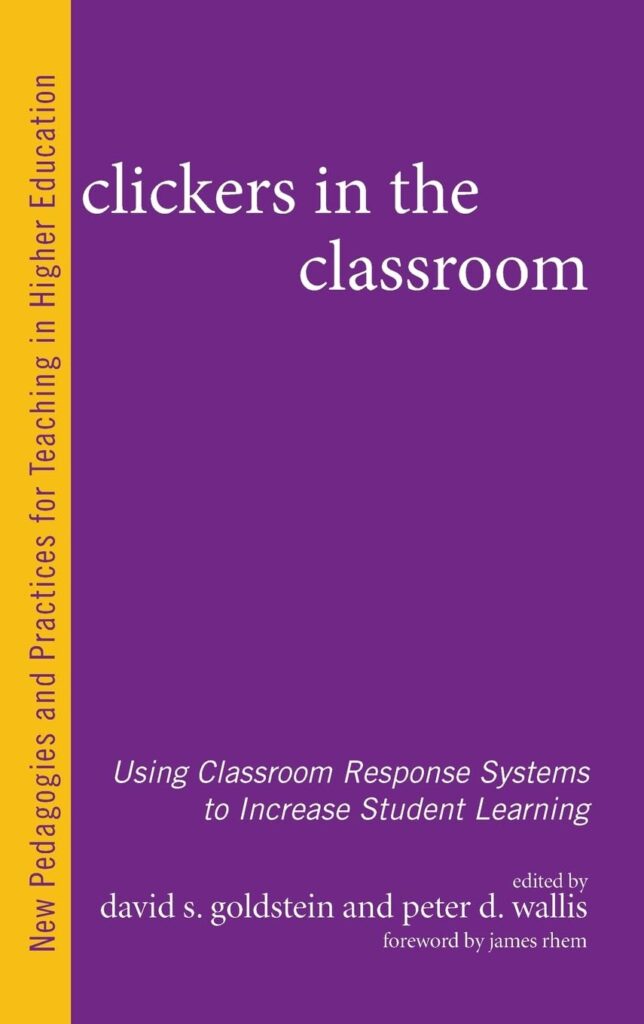 book cover clickers in the classroom